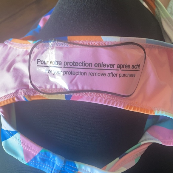 Nasty gal Recycled Geometric Wrap Bikini Set - Picture 6 of 6